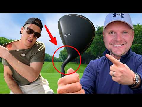 I Gave A HIGH HANDICAP GOLFER The STRAIGHTEST Driver EVER!