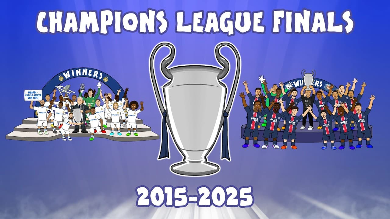 CHAMPIONS LEAGUE FINALS🏆 2015-2025