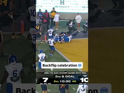 That's one athletic celebration 👏 #calbears  #accfootball #football #collegefootball #sports #cfb