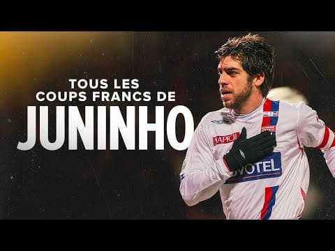Juninho, maître des coups francs : ses 44 chefs-d’œuvre avec l’OL