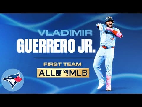 VLADDY'S BIG YEAR: Guerrero Jr. Named to All-MLB First Team!