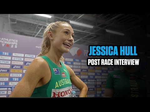 Jess Hull discuses her decision to run the 800 & future plans | World championship tokyo 2025