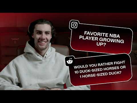 Josh Giddey answers YOUR questions | Chicago Bulls