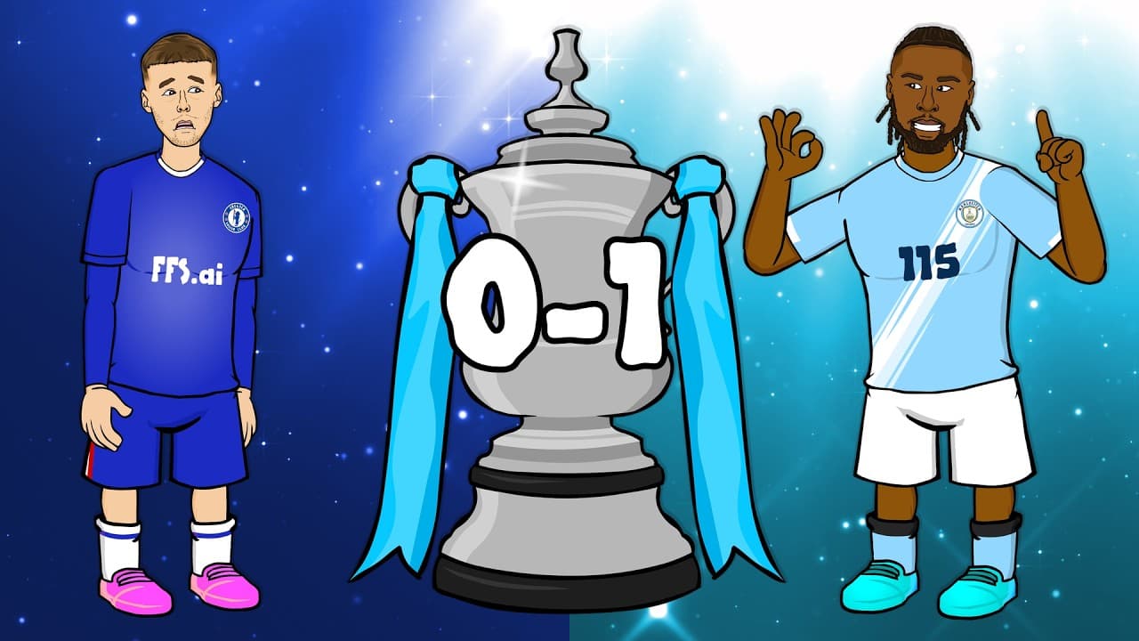 SEMENYO WINS THE FA CUP🏆 (Chelsea 0-1 Man City FA Cup Final Highlights)