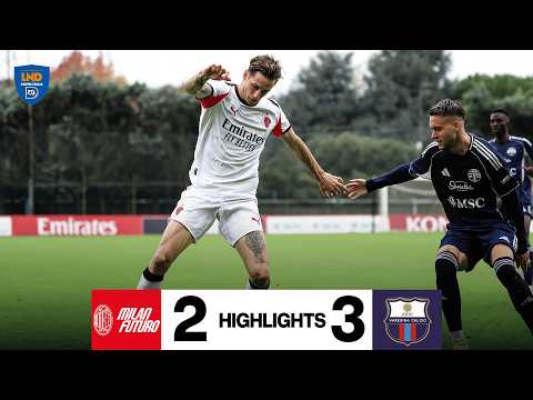 Castiello e Magrassi in rete ma non basta | Milan Futuro 2-3 Varesina | Coppa Italia Highlights