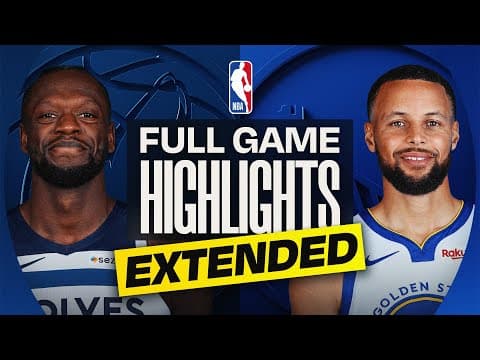 EXTENDED: TIMBERWOLVES at WARRIORS | FULL GAME HIGHLIGHTS | December 12, 2025