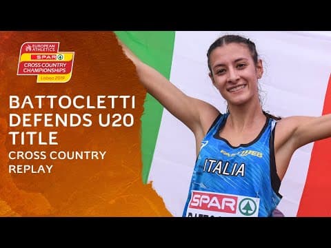 Battocletti Retains Youth Title! 🇮🇹 2019 U20 Women European Athletics Cross Country Replay