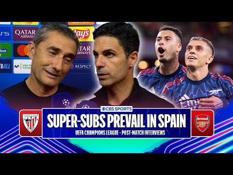"REALLY TOUGH" Arteta on defeating Athletic Club in Spain | "STRONGER than us" Valverde on Arsenal