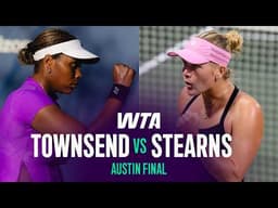 Taylor Townsend vs. Peyton Stearns 2026 Merida Final | WTA Match Highlights