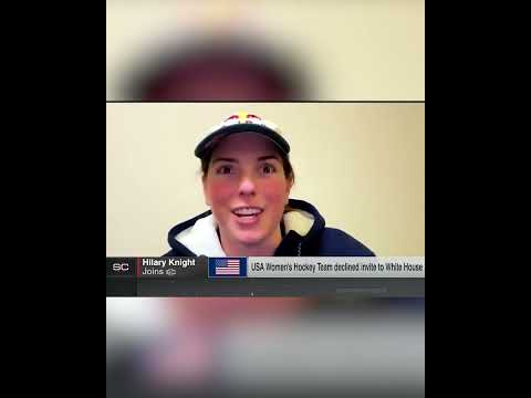 USA women’s hockey gold medalist Hilary Knight on the relationship with Team USA men's hockey team