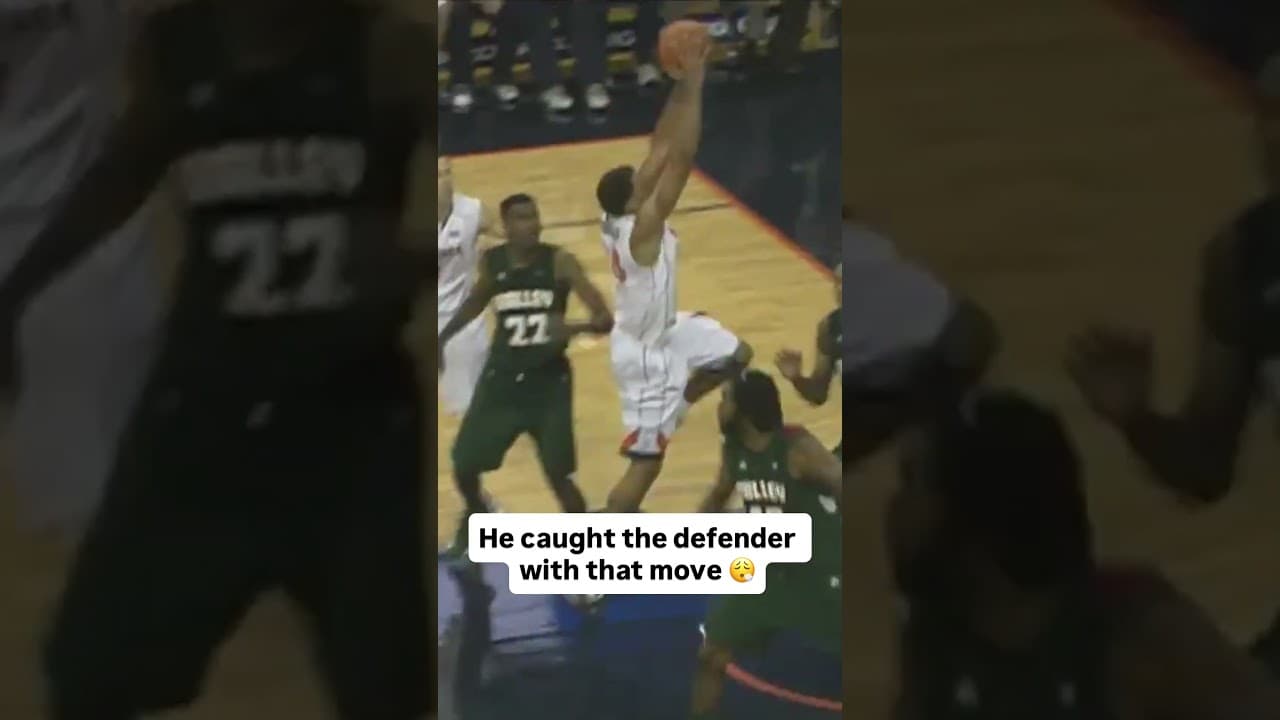 That move was nasty 🤯 #virginiacavaliers #accbasketball #collegebasketball