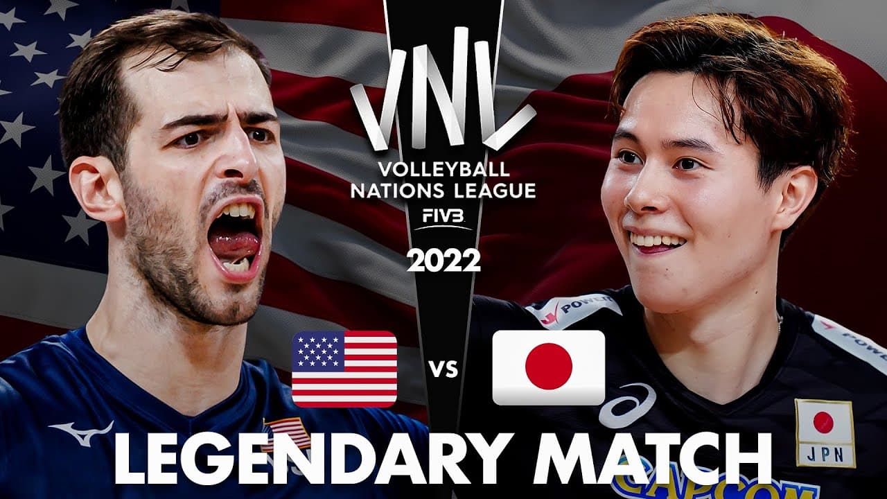 Japan vs USA | Dramatic Volleyball Match !!!