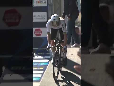 First time in the rainbow jersey 🌈🔥