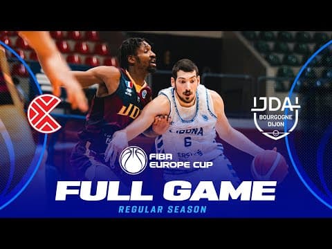 LIVE - KK Cibona v JDA Dijon Basket | FIBA Europe Cup 2025-26 | Regular Season