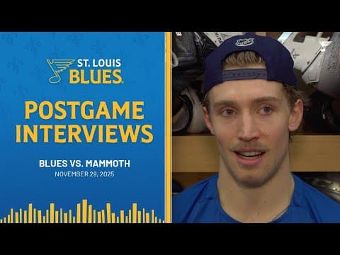 Nov. 29: Postgame Interviews