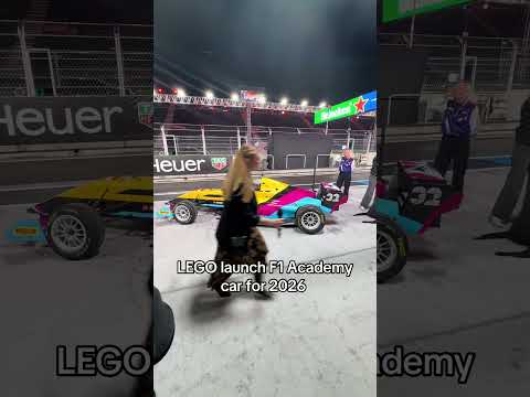 LEGO are joining the F1 academy family with this livery 😮‍💨