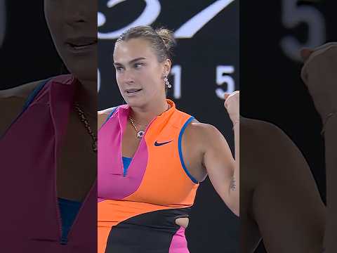 Sabalenka is in the final for the 4th CONSECUTIVE year! 🔥