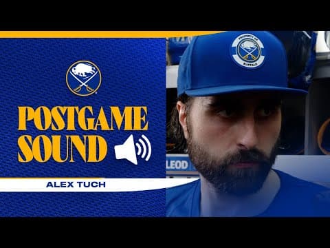 "This Atmosphere Is Best In The League" | Alex Tuch After Home Win Over Canucks | Buffalo Sabres