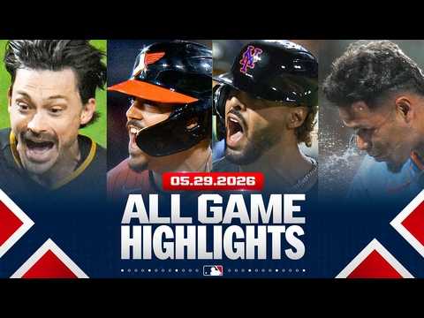 Highlights from ALL GAMES on 5/29 (FOUR WALK-OFF HOMERS and MORE!)