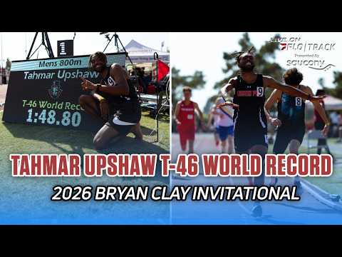 TAHMAR UPSHAW BREAKS T46 WORLD RECORD🔥