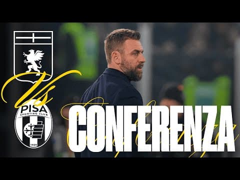CONFERENZA STAMPA | GENOA - PISA | SERIE A ENILIVE 25/26