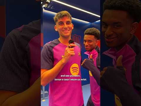 Spotify Camp Nou first impressions 🎤 #fcbarcelona #football #spotifycampnou #shorts