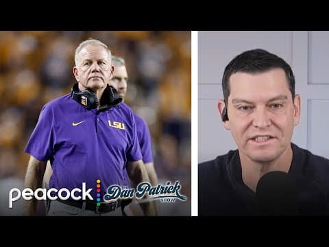 Andy Staples on Brian Kelly's firing from LSU football | Dan Patrick Show | NBC Sports