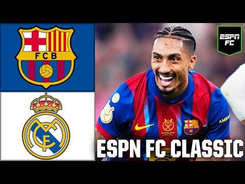 Barcelona vs. Real Madrid EXTENDED HIGHLIGHTS [2026 Spanish Supercopa Final] | ESPN FC