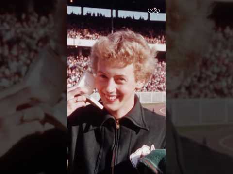 69 years ago today, Betty Cuthbert won gold in the women's 200m and set a new world record! 🤩