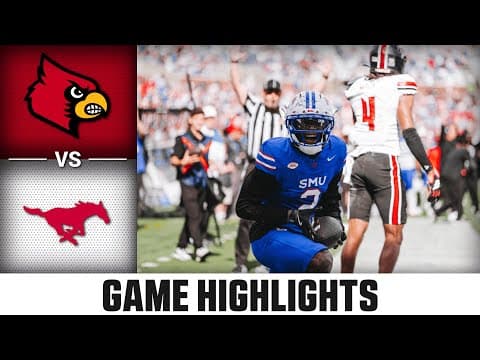 Louisville vs. SMU Game Highlights | 2025 ACC Football