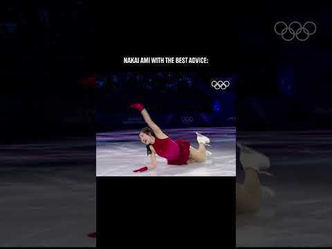 When life gets hard, I think of ✨ Nakai Ami ✨ from her gala program at #MilanoCortina 2026, wbu?