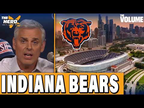 Colin Cowherd REACTS: Chicago Bears MOVING to INDIANA? | THE HERD NFL