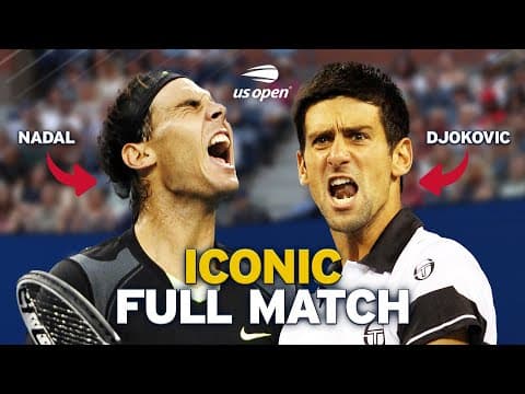 FIRST Title in New York! | Rafael Nadal vs. Novak Djokovic | Iconic Full Match | 2010 US Open Final