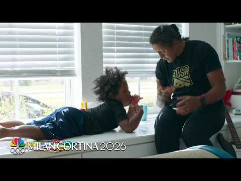 Elana Meyers Taylor's children give her a new perspective | Winter Olympics 2026 | NBC Sports