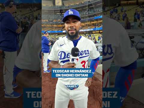 Teoscar Hernández and the Dodgers get their first W of the 2025 #Postseason