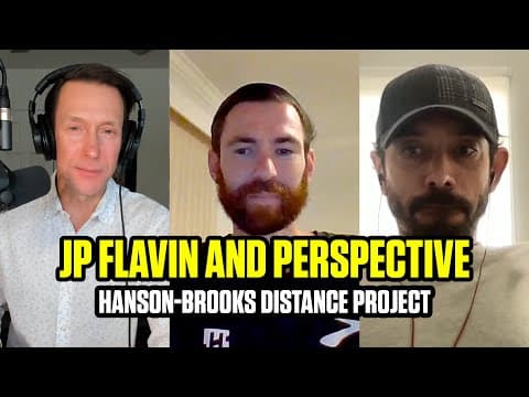 Inside The Marathon Project: JP Flavin, Hanson-Brooks Distance Project