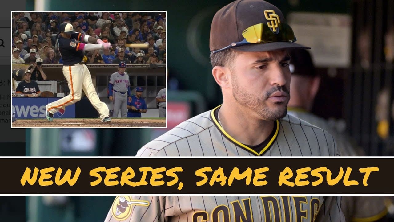 Padres drop opener to Mets, Laureano out  rest of '26? Manny goes off about stats,  Estrada to IL