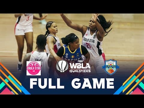 Kriola Star v ASC Ville de Dakar | Full Basketball Game | FIBA Women Basketball League Africa 2025