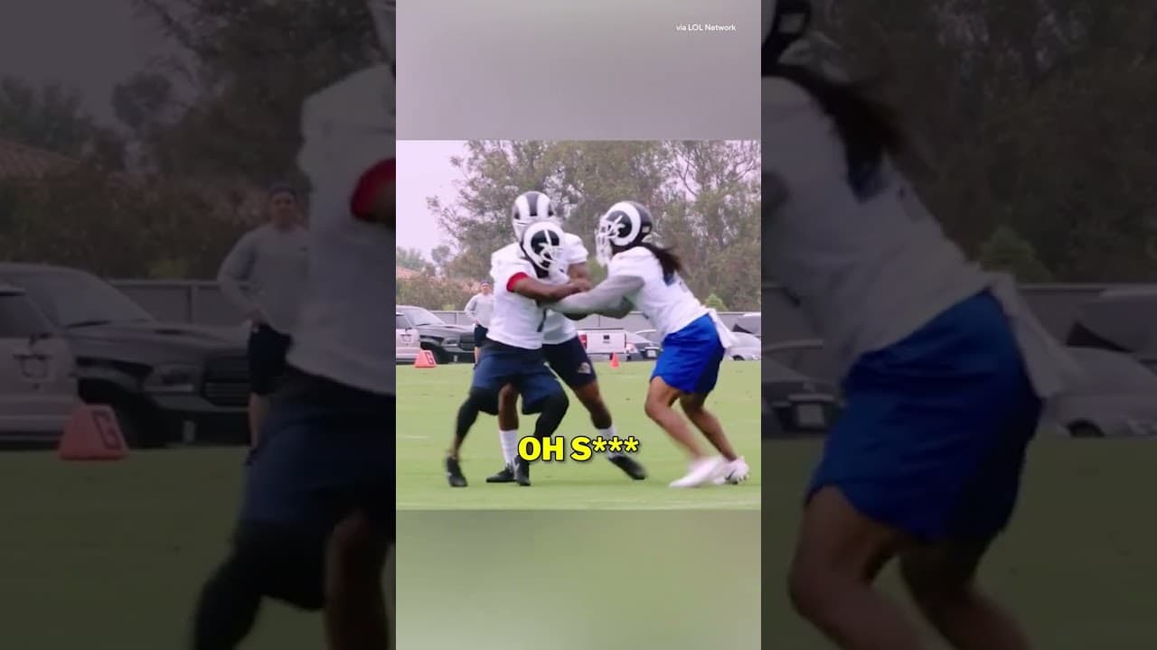 Think he made the team? 💀