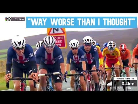 World Championships Junior Men's Road Race DISSECTED by Australian NATIONAL CHAMPION