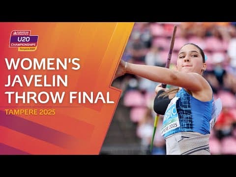 Women's Javelin Throw Final | Tampere 2025