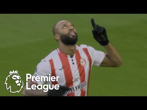 Igor Thiago tucks away Brentford's opener against Everton | Premier League | NBC Sports