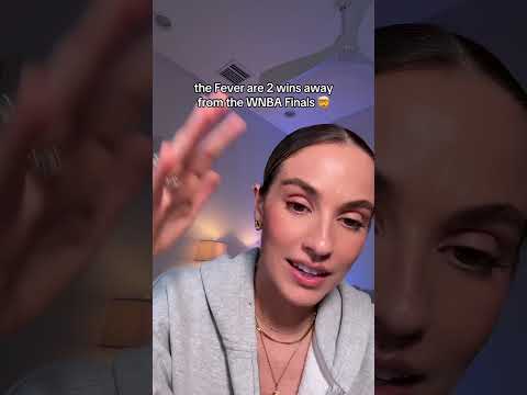 The Indiana Fever are 2 wins away from the WNBA Finals 🤯