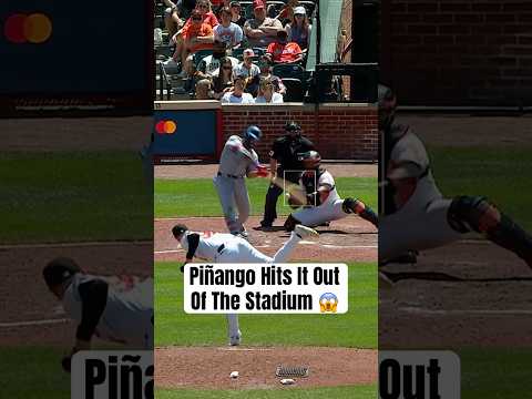 Yohendrick Piñango CRUSHED this homer 😳 #MLB #BlueJays