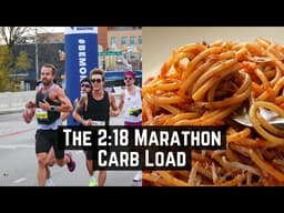 Consuming 1000g+ carbs the day before running a 2:18 Marathon - Indianapolis Marathon recap part 2