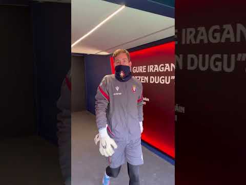 Egun hotz, Aitor! 🤣❄️☃️ #aitorfernandez #osasuna