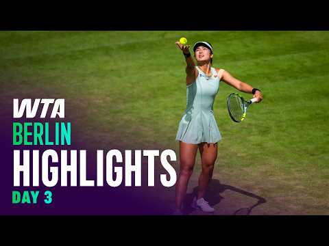 Day 3 in Berlin featuring Eala, Sabalenka, Badosa and more | WTA Match Highlights