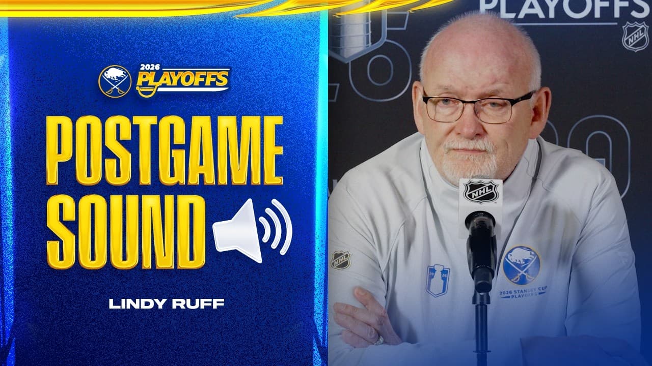 “Playoffs Are A Different Animal” | Lindy Ruff After 6-3 Loss To Canadiens | Buffalo Sabres