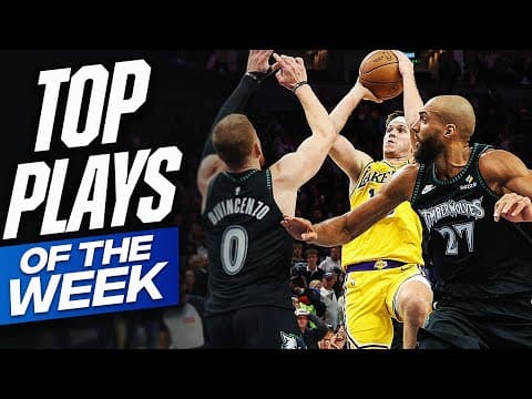 The TOP Plays of Week 2 | 2025-26 NBA Season