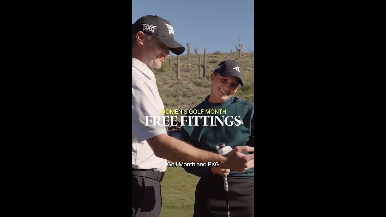 Free Golf Fittings For Ladies During Women's Golf Month | #shorts